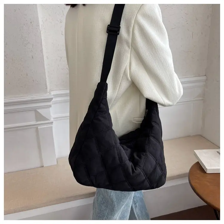 Winter Embroidered Quilted Shoulder Bag for Women — feature 82