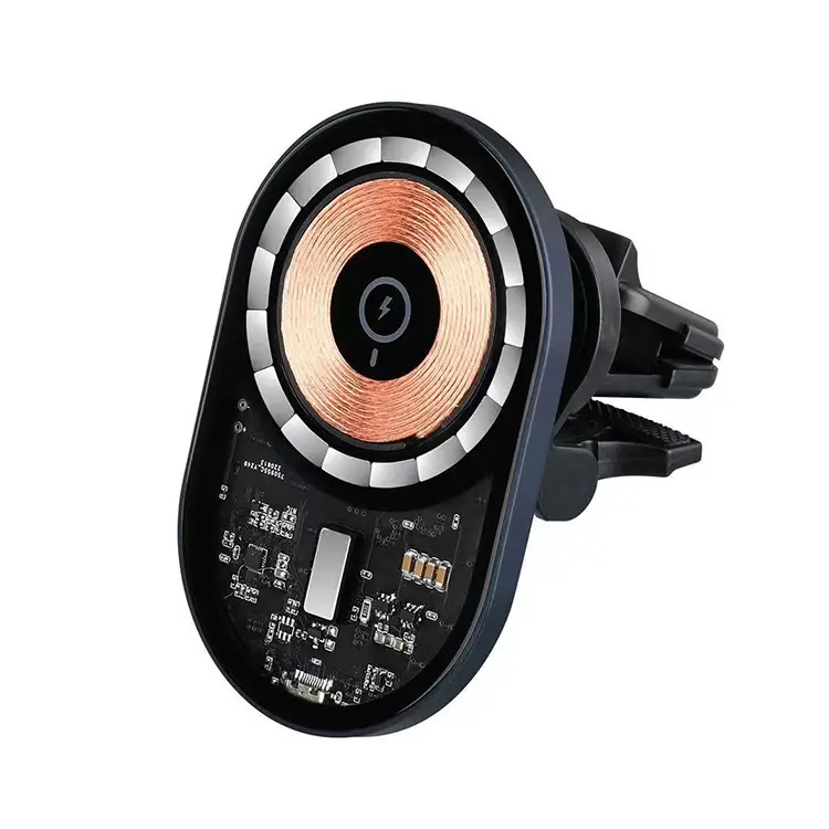 10W Magnetic Car Charging Stand Anti-Slip Multi-Function - Image 3
