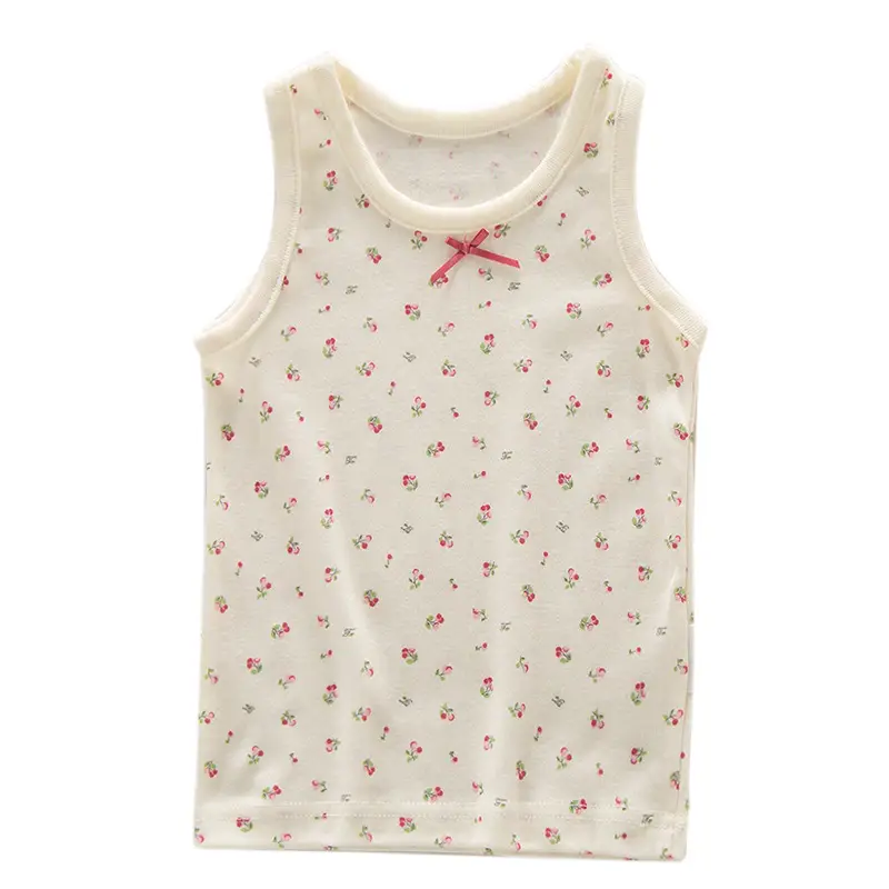 Japanese Cotton Vest Set for Baby Girls Spring Summer Wear - Image 6