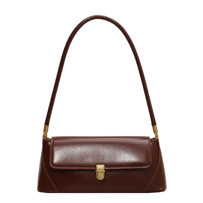 Women's Black Leather Shoulder Bag 2021 New Fashion - Image 9