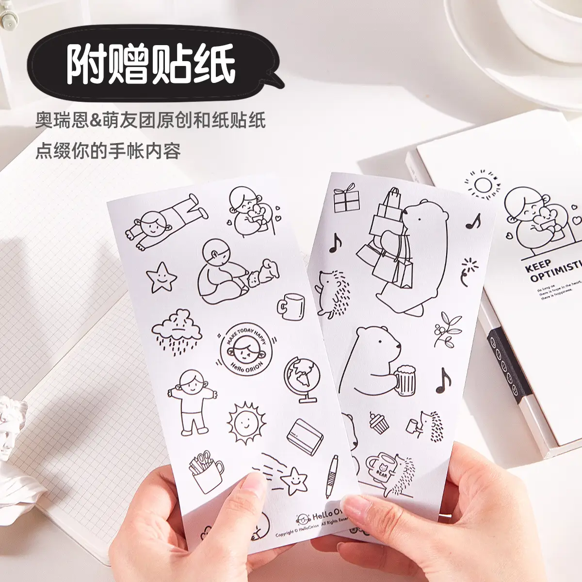 Portable Pocket Week Plan Book White A6 Square - Image 7