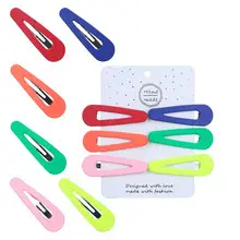 6cm Metal Hairpin BB Clip 10 Colors Frosted — feature 12