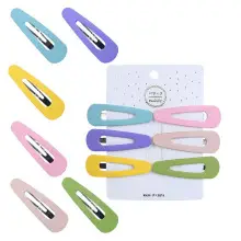 6cm Metal Hairpin BB Clip 10 Colors Frosted — feature 14