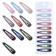6cm Metal Hairpin BB Clip 10 Colors Frosted — feature 34