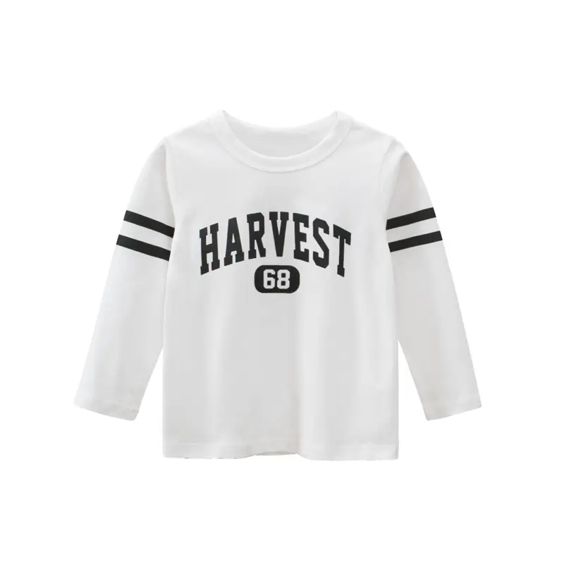 White Harvest 68 Long Sleeve Kids T-Shirt