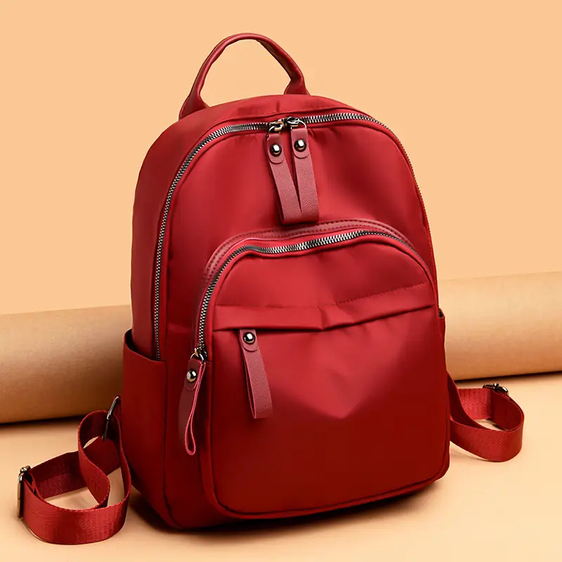 Black Oxford Cloth Women's Backpack 2025 Large Capacity - Image 5