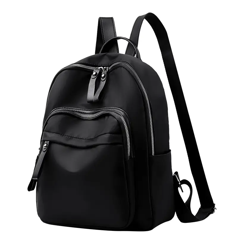 Black Oxford Cloth Women's Backpack 2025 Large Capacity - Image 7