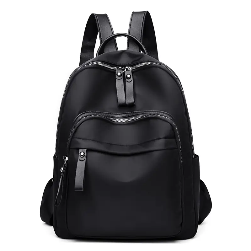 Black Oxford Cloth Women's Backpack 2025 Large Capacity - Image 2