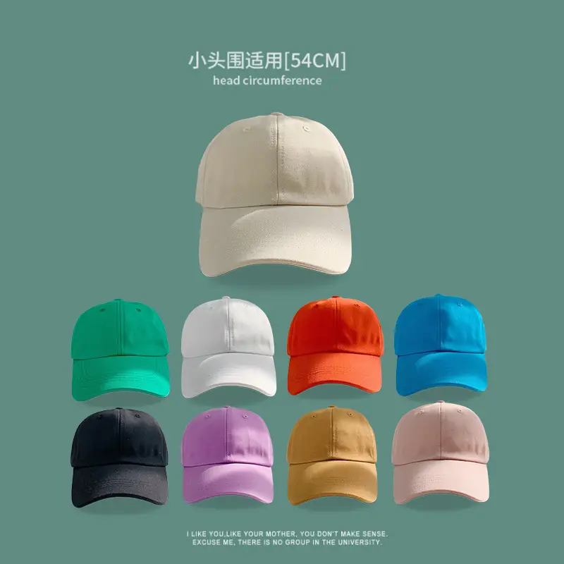 Women Small Brim Cap 54CM Blue Baseball - Image 12