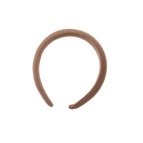 Black Sponged Hairband for Women's High Cranial Top