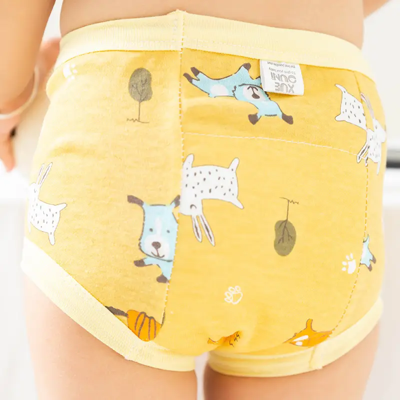 Baby Learning Pants Cotton Blue with Rocket Print - Image 17
