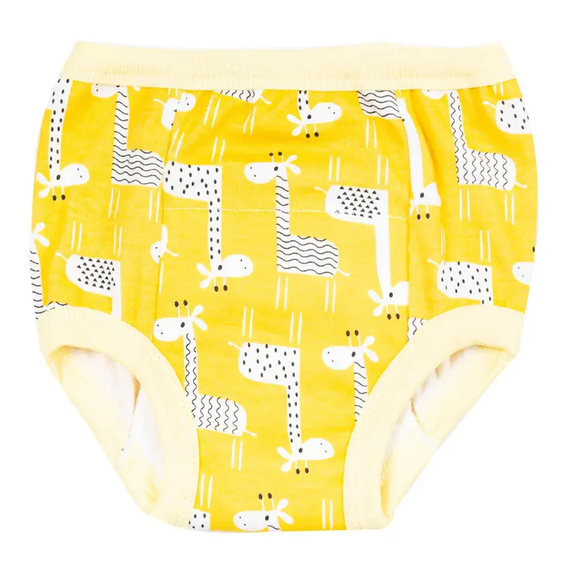 Baby Learning Pants Cotton Blue with Rocket Print - Image 5