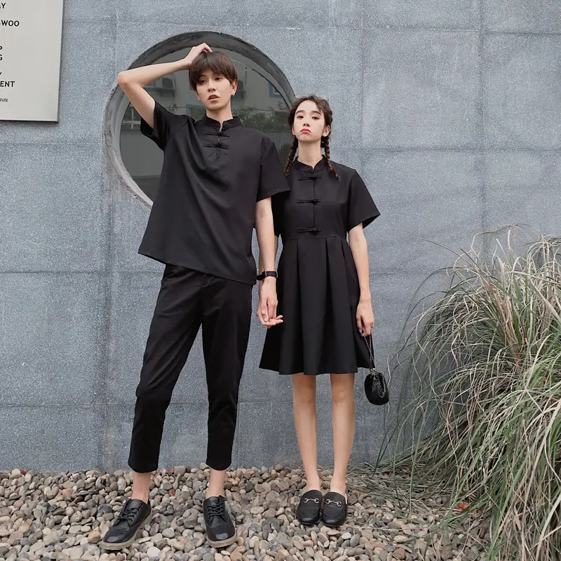2021 Couple Hanfu T-shirt Top All-match Women Dress - Image 7