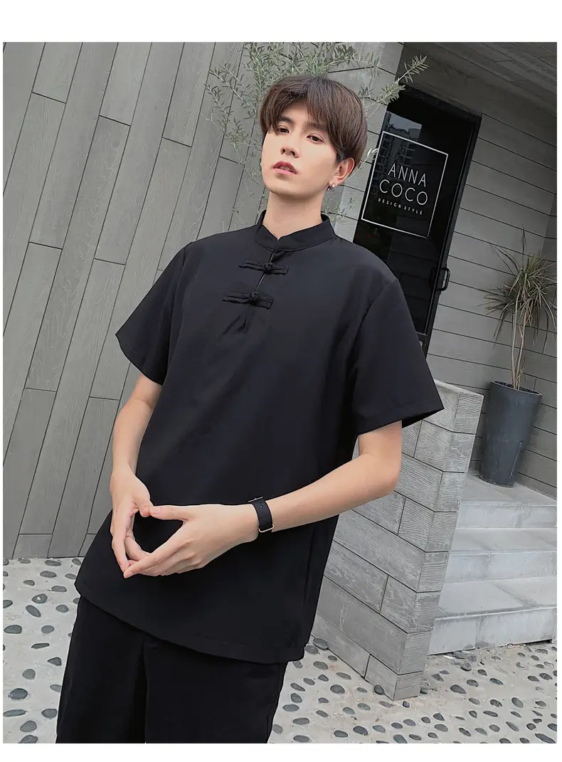 2021 Couple Hanfu T-shirt Top All-match Women Dress - Image 2