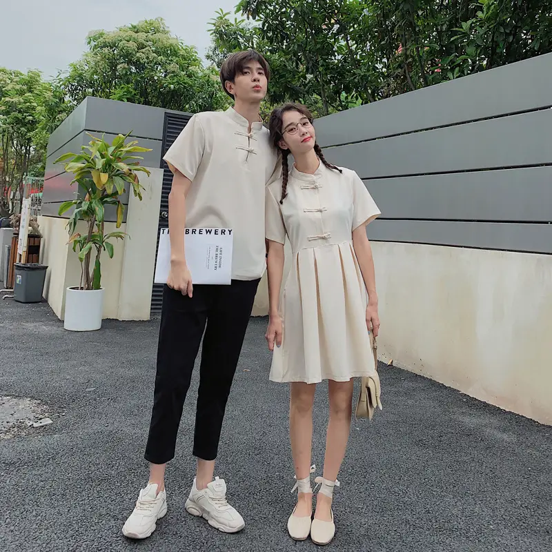 2021 Couple Hanfu T-shirt Top All-match Women Dress - Image 3