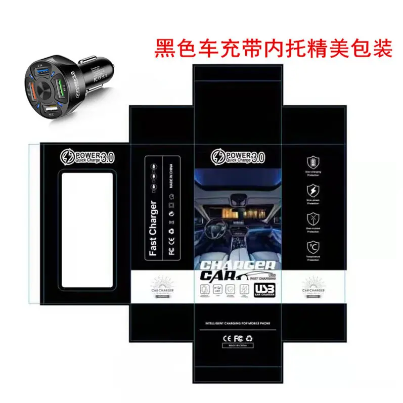 7A 35W QC3.0 Car Charger with 4 USB Ports