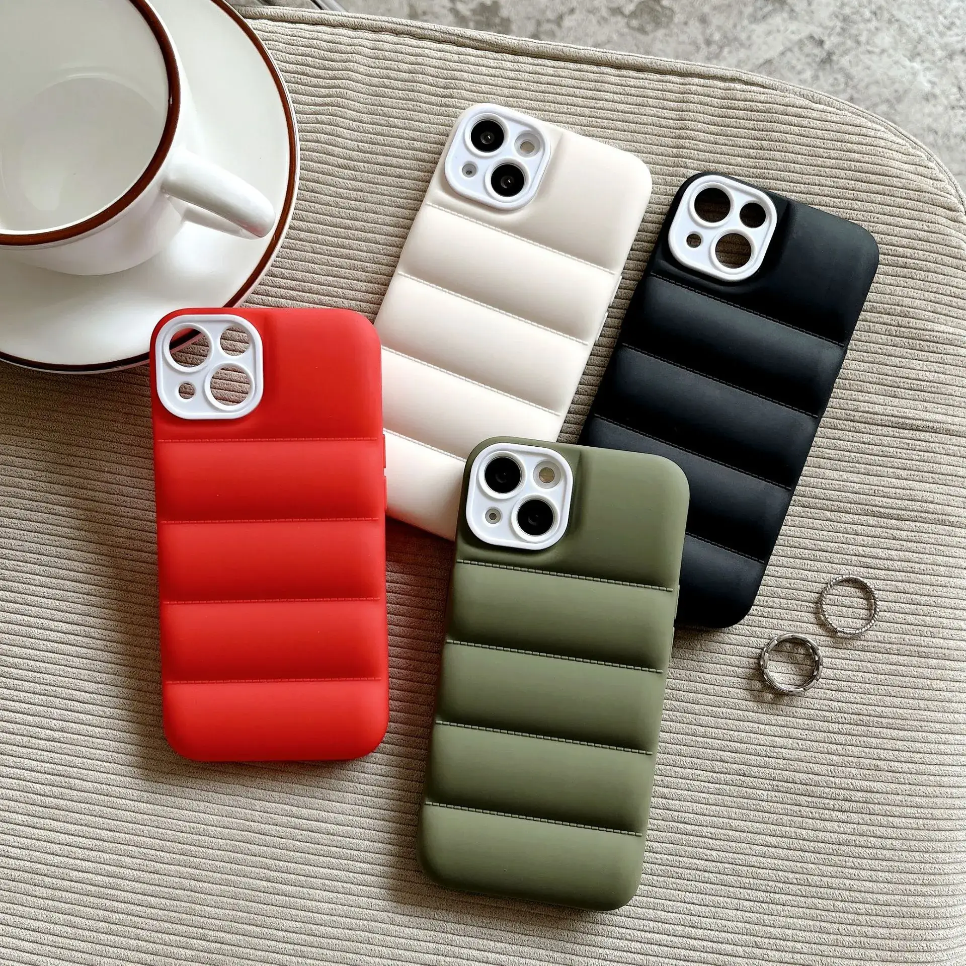 2023 Apple 16 Mobile Phone Case Black Anti-Fall - Image 3