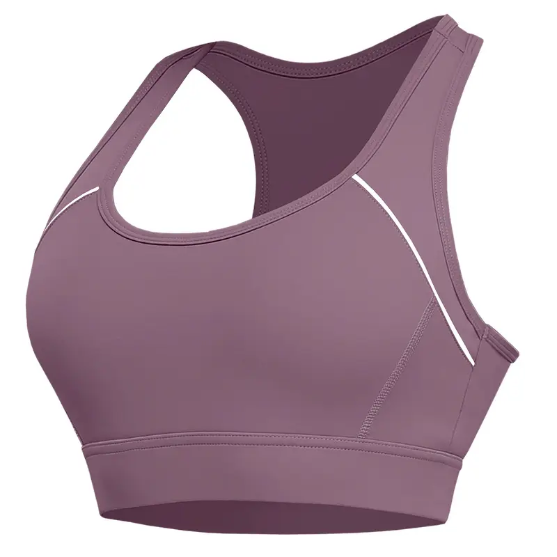 Women's Plus Size Sports Bra Medium and High Intensity Running Big Breast Shockproof Wire-Free Fitness Shock-Absorbing Vest Yoga Bra - Image 3