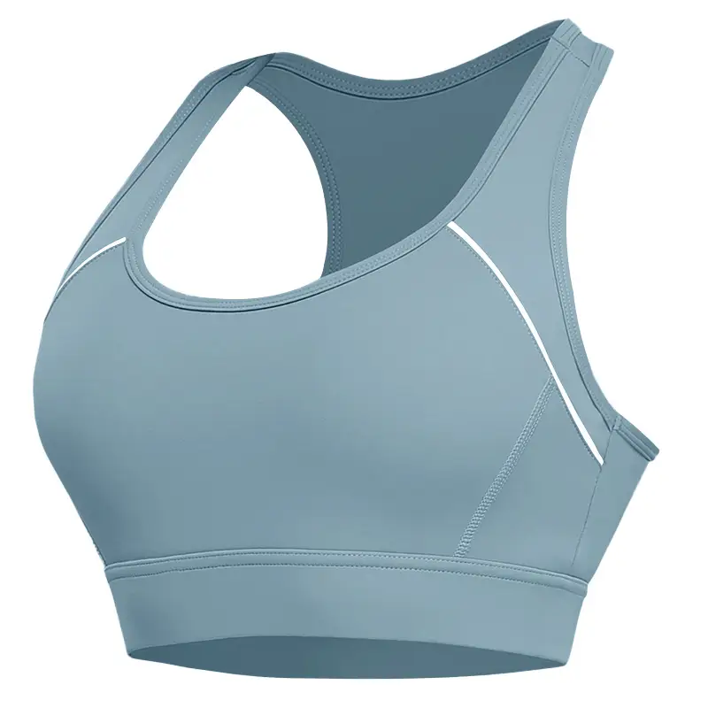 Women's Plus Size Sports Bra Medium and High Intensity Running Big Breast Shockproof Wire-Free Fitness Shock-Absorbing Vest Yoga Bra - Image 5