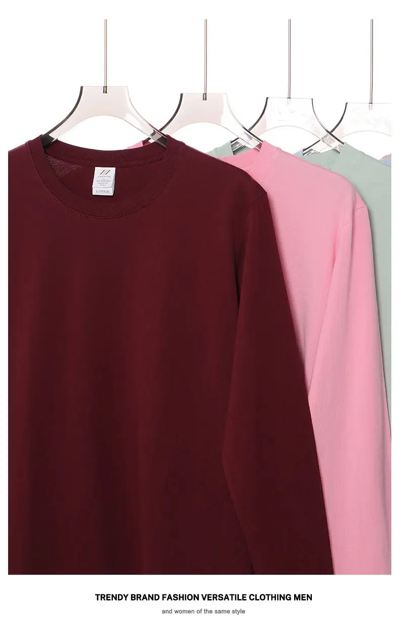 Men Grey Cotton Long Sleeve Crew Neck T-Shirt — feature 6
