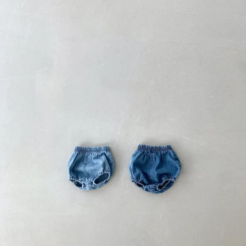 Spot Korean Style Denim Shorts for Baby Boys Girls Flap Pocket — feature 7