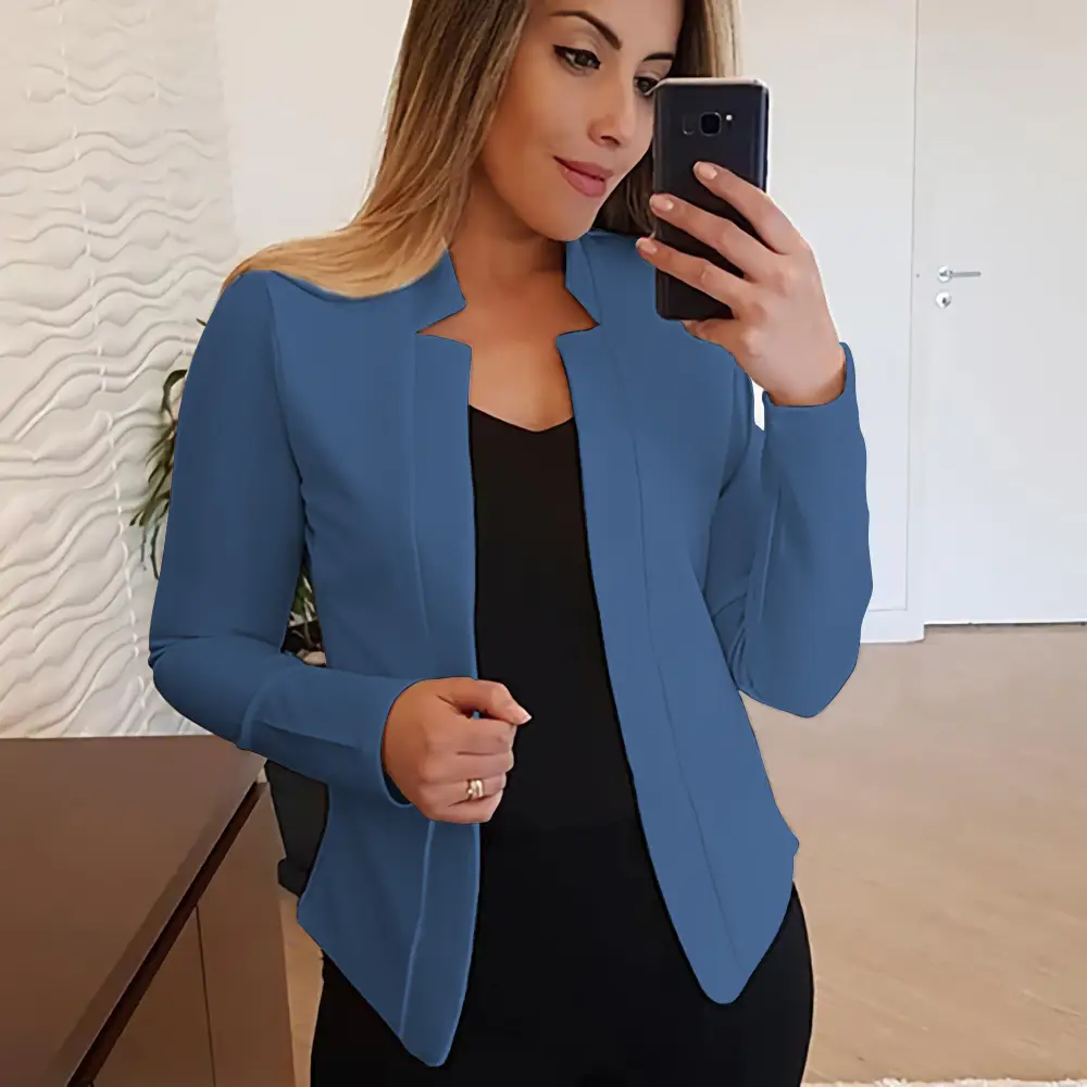 2023 Green Slim Fit Women's Suit Jacket for All Seasons - Image 19
