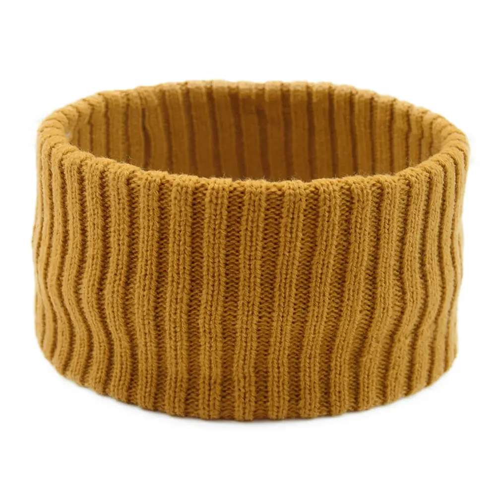 Double-layer Knitted Woolen Hair Band for Women