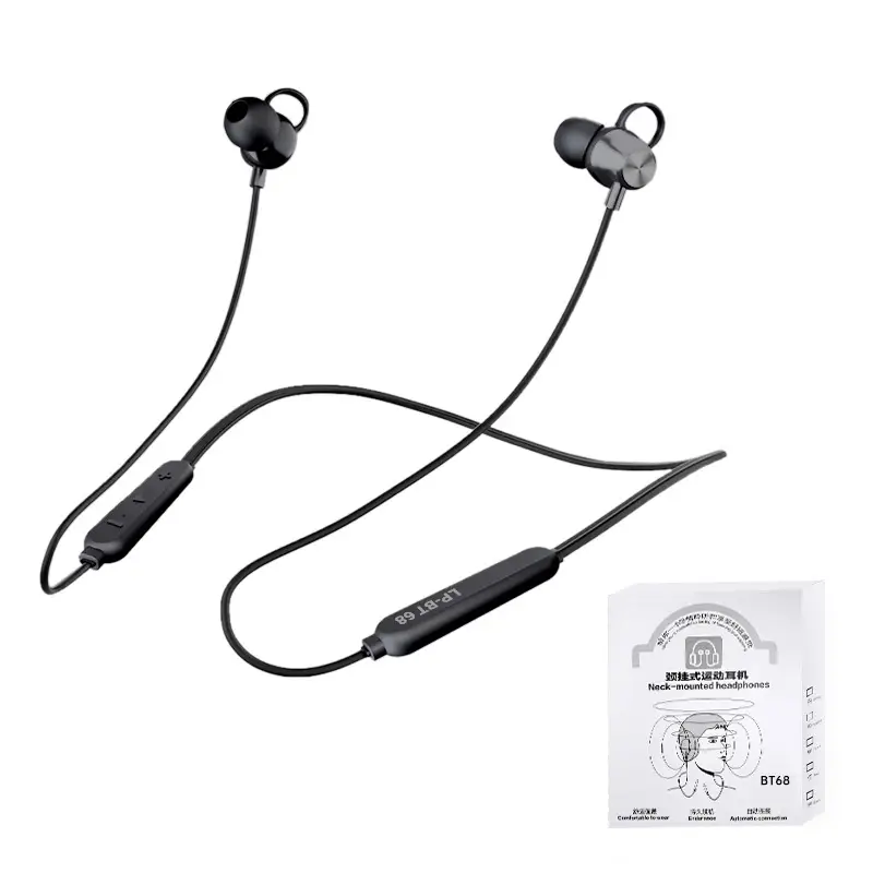 Wireless Bluetooth 5.0 Neck Hanging Headphones for Sports Running - Image 2