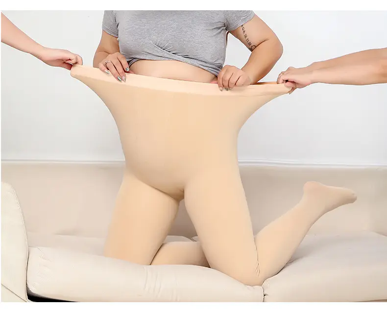 Bare Leg All-In-One Pants Plus Size Women — feature 10