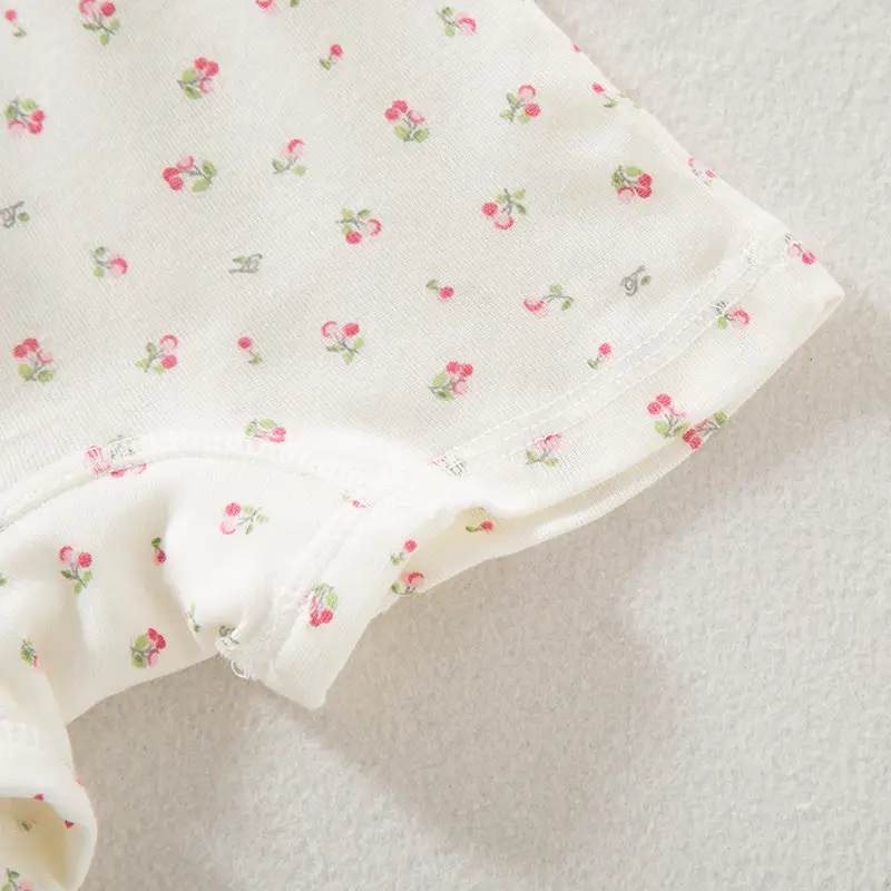 Children's Floral Cotton Boxer Shorts Medium to Large - Image 4