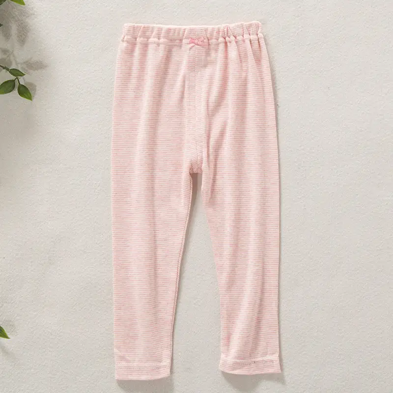 Japanese Children's Pink Leggings 2 Pack Autumn Pants - Image 4