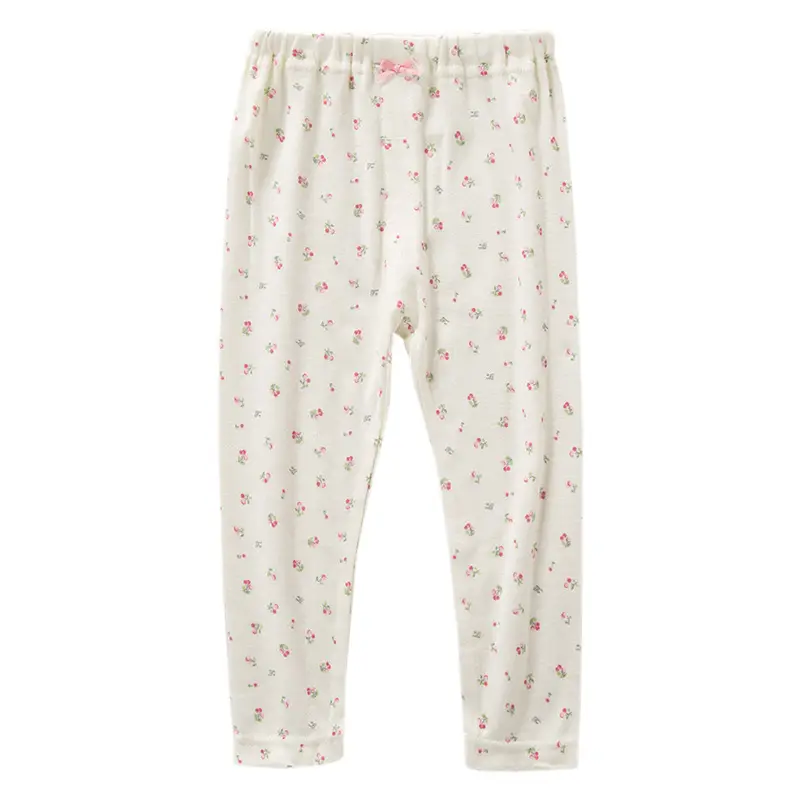 Japanese Children's Pink Leggings 2 Pack Autumn Pants - Image 6