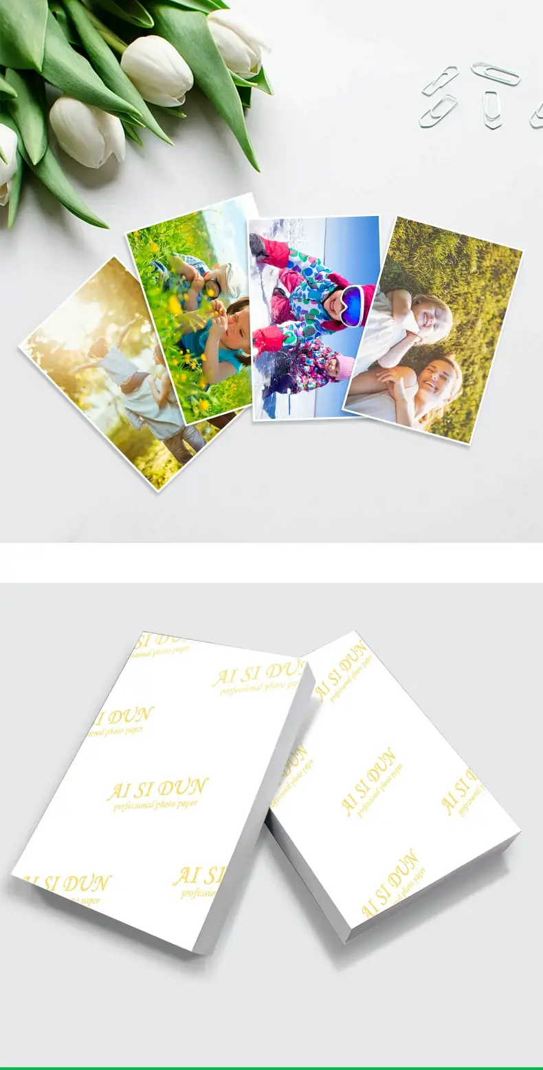 [Shun Feng] Applicable to HP Photo Paper 6-inch A4 5-inch 7-inch 8-inch A6 High-gloss Photo Paper Photo Inkjet — feature 6
