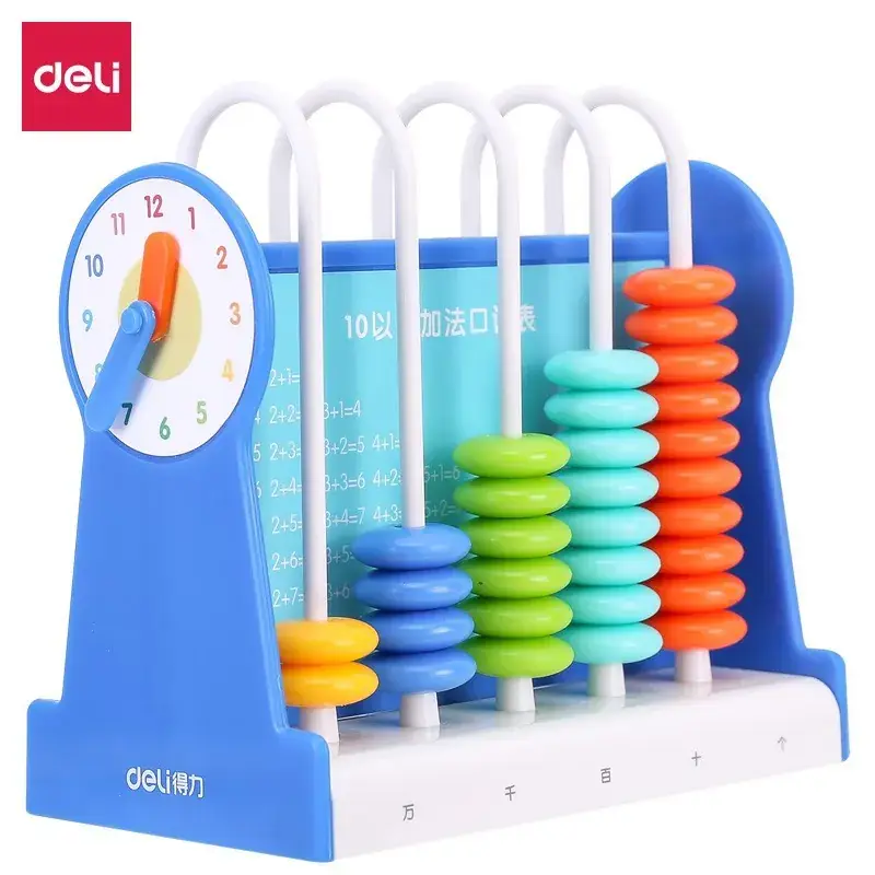 5-Row Abacus for Kids Addition Subtraction Teaching Tool - Image 11