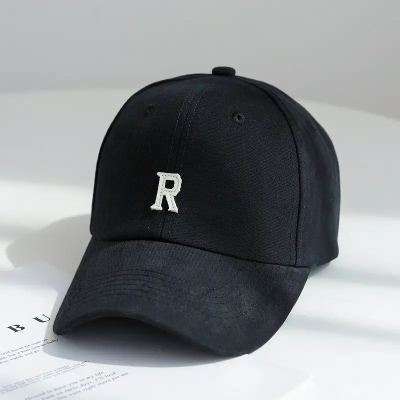 Women's Red & Brown Baseball Caps with R Logo