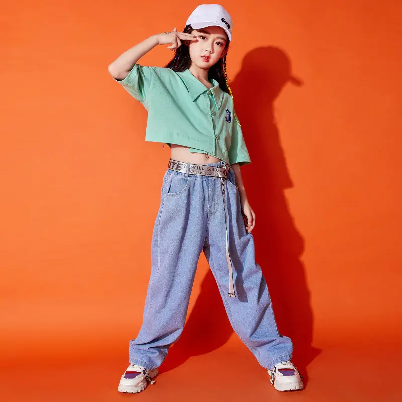 Girls Korean Style Cotton Shorts Set Summer - Image 5