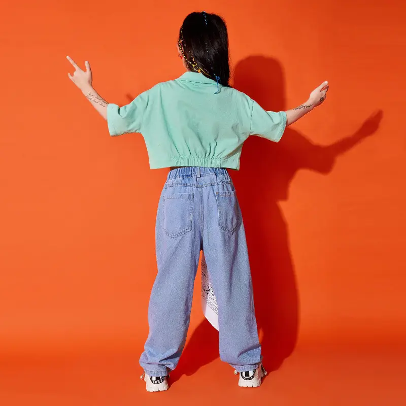 Girls Korean Style Cotton Shorts Set Summer - Image 7