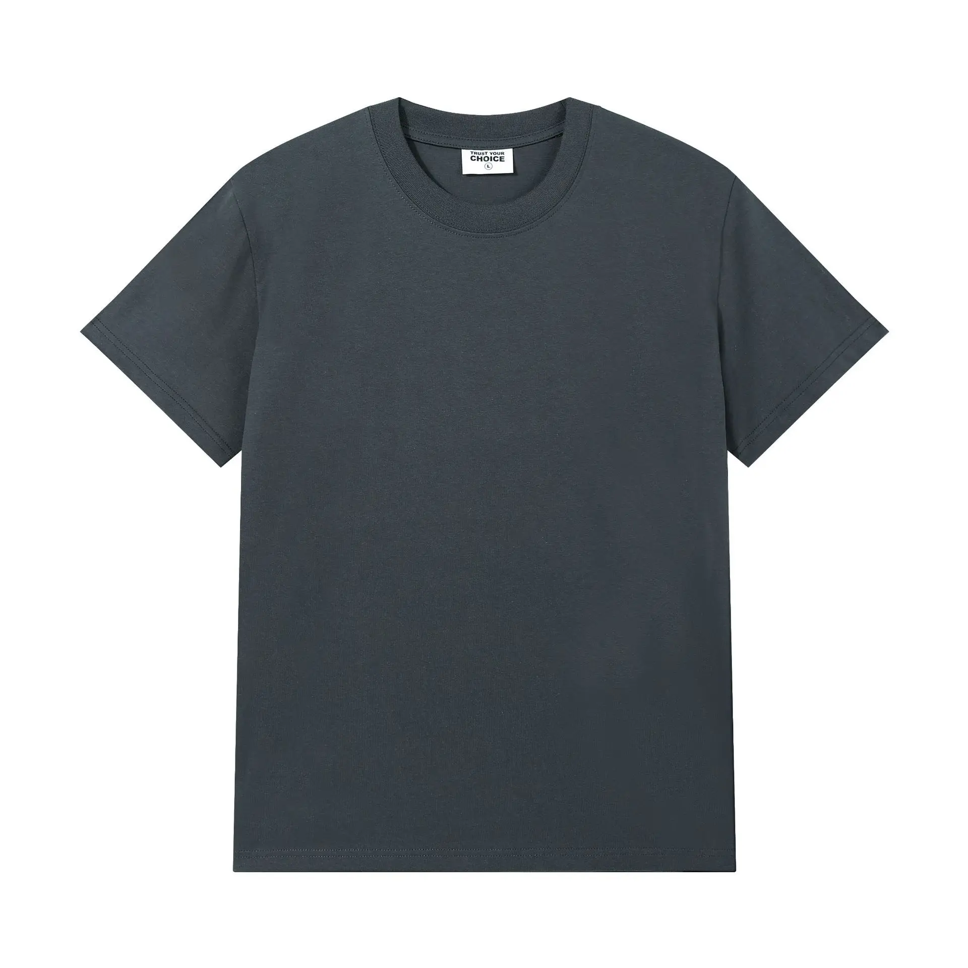 Men's Maroon Cotton T-Shirt 240g Double Yarn