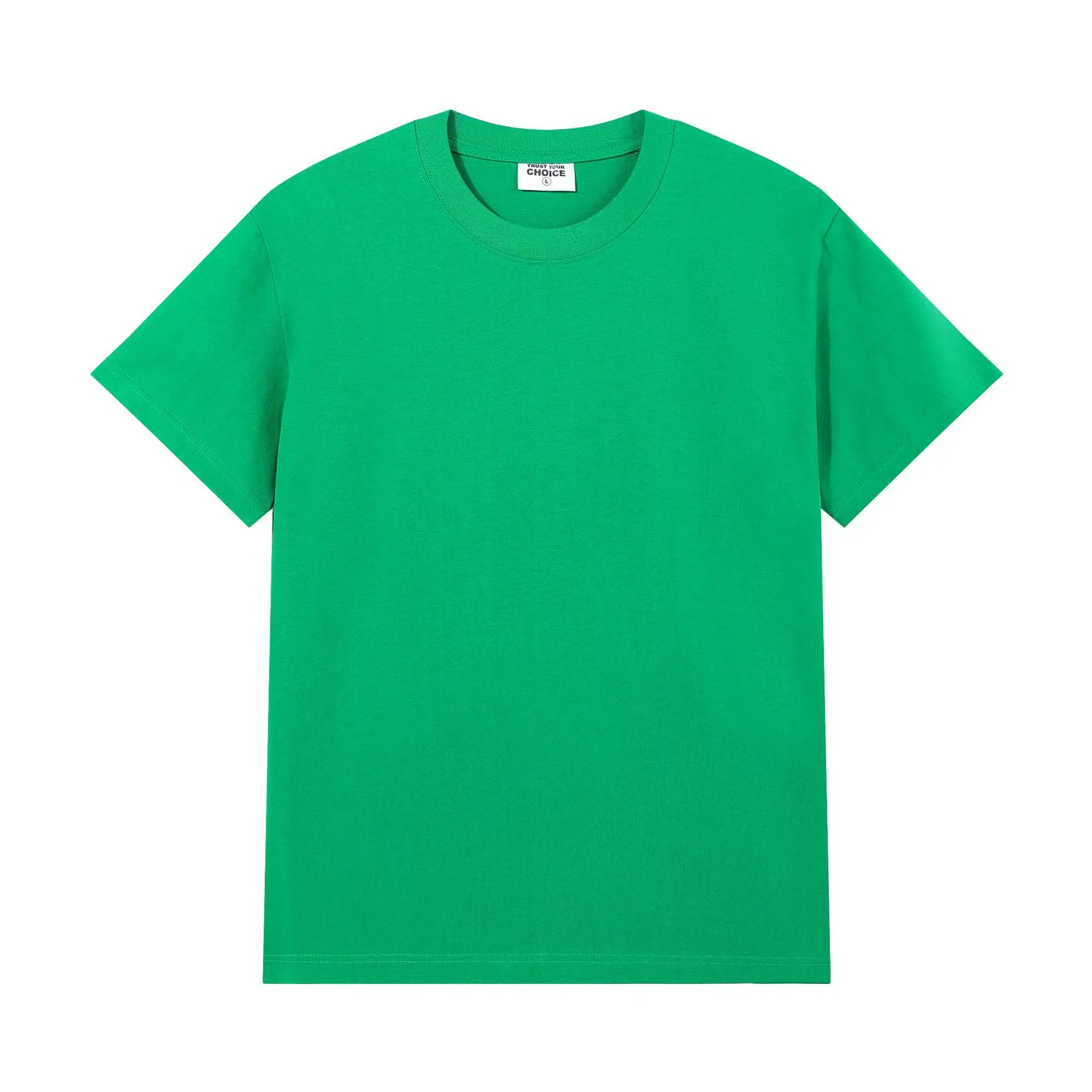 Men's Maroon Cotton T-Shirt 240g Double Yarn