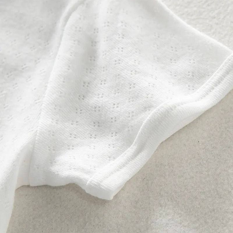 Japanese Children's Cotton T-Shirt 2 Pack White - Image 5