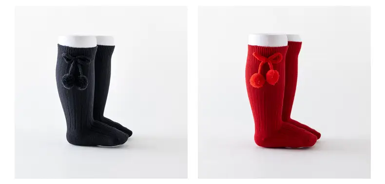Blue Ball Embellished Knee Socks for Boys Girls — feature 10