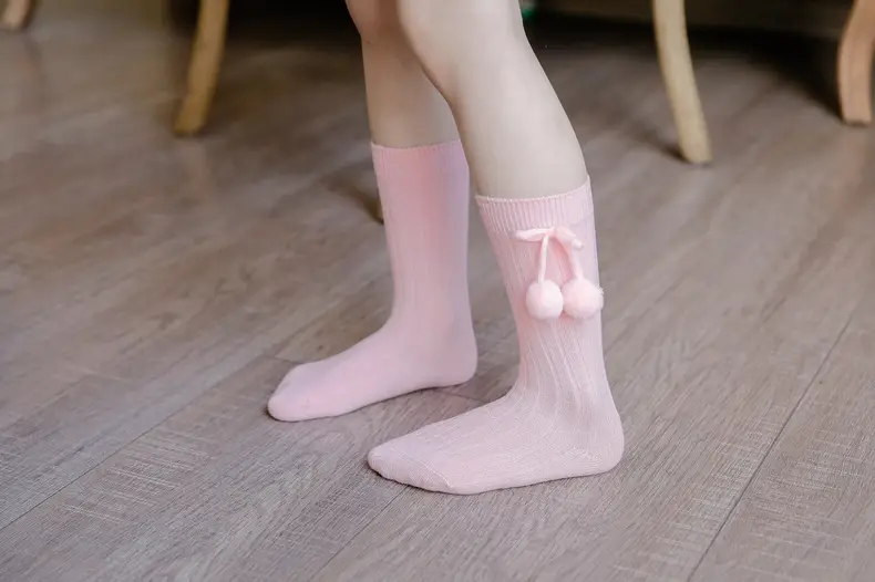 Blue Ball Embellished Knee Socks for Boys Girls — feature 19