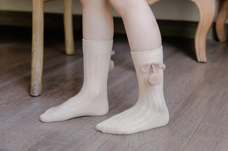Blue Ball Embellished Knee Socks for Boys Girls — feature 32