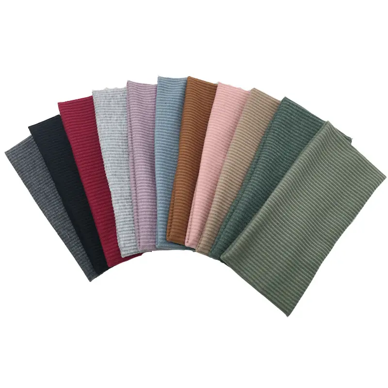 Gray Knitted Elastic Headband for Sports & Daily Use - Image 35