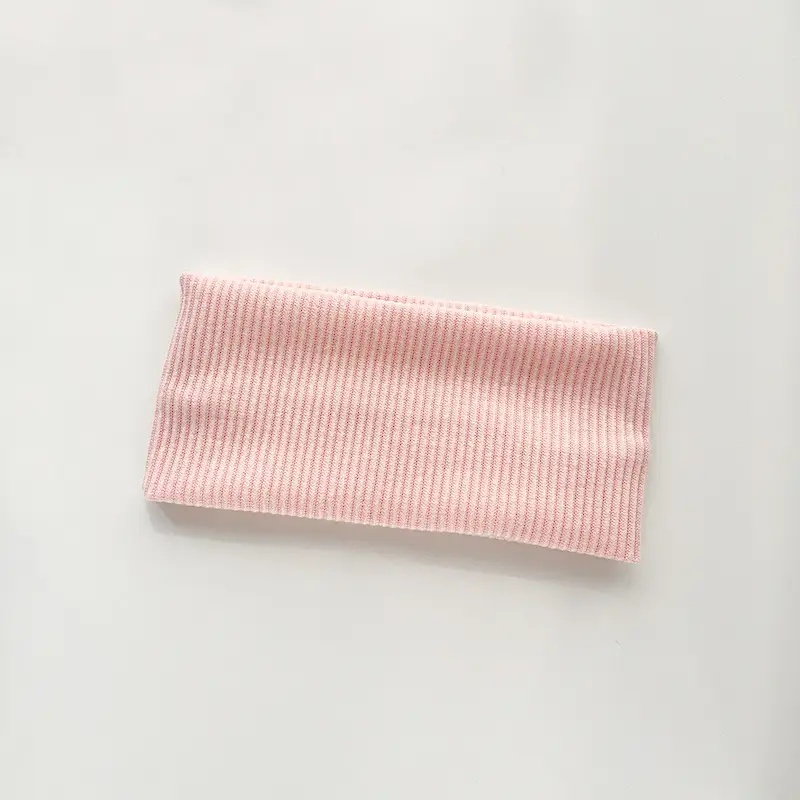 Gray Knitted Elastic Headband for Sports & Daily Use - Image 15