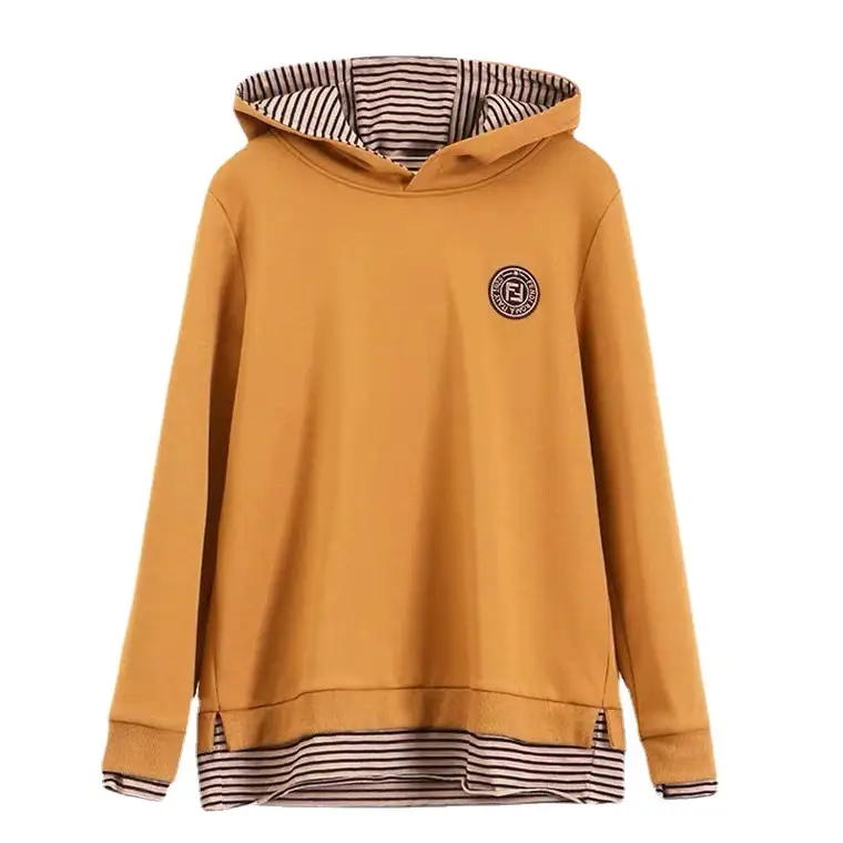 Women Velvet Hooded Sweatshirt Long Sleeve Winter Autumn - Image 6