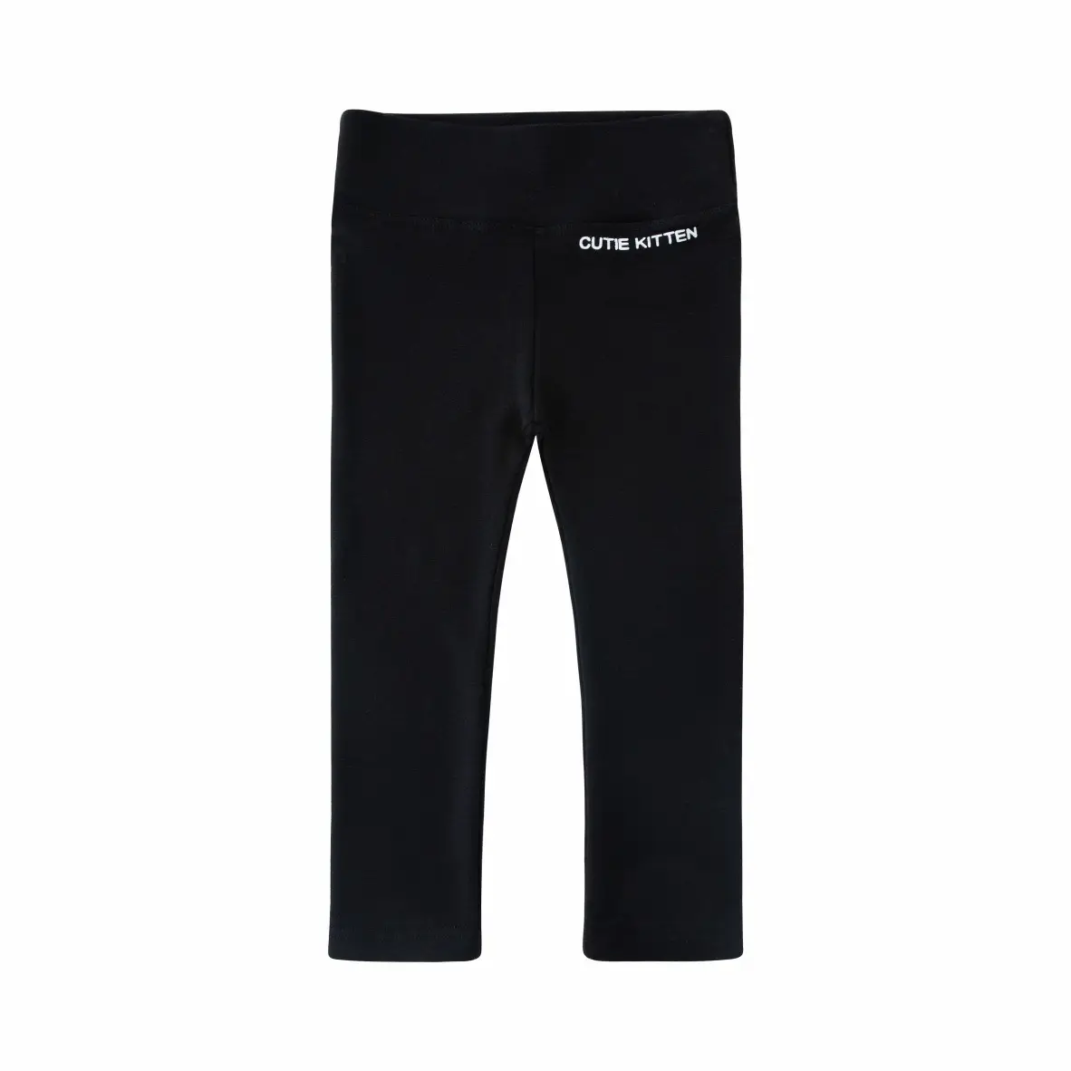 New Girls Grey Elastic Leggings Warm All Season - Image 3
