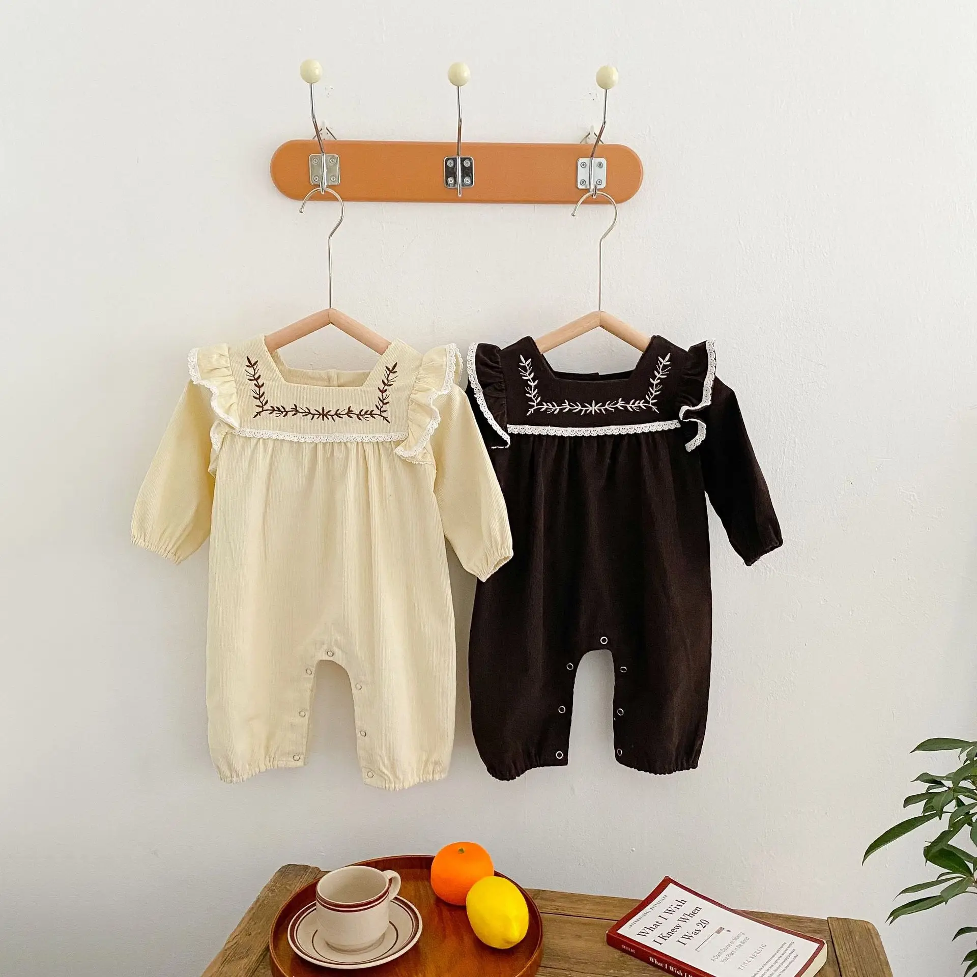 Pure Cotton Embroidered Romper for Girls 2025 - Image 5