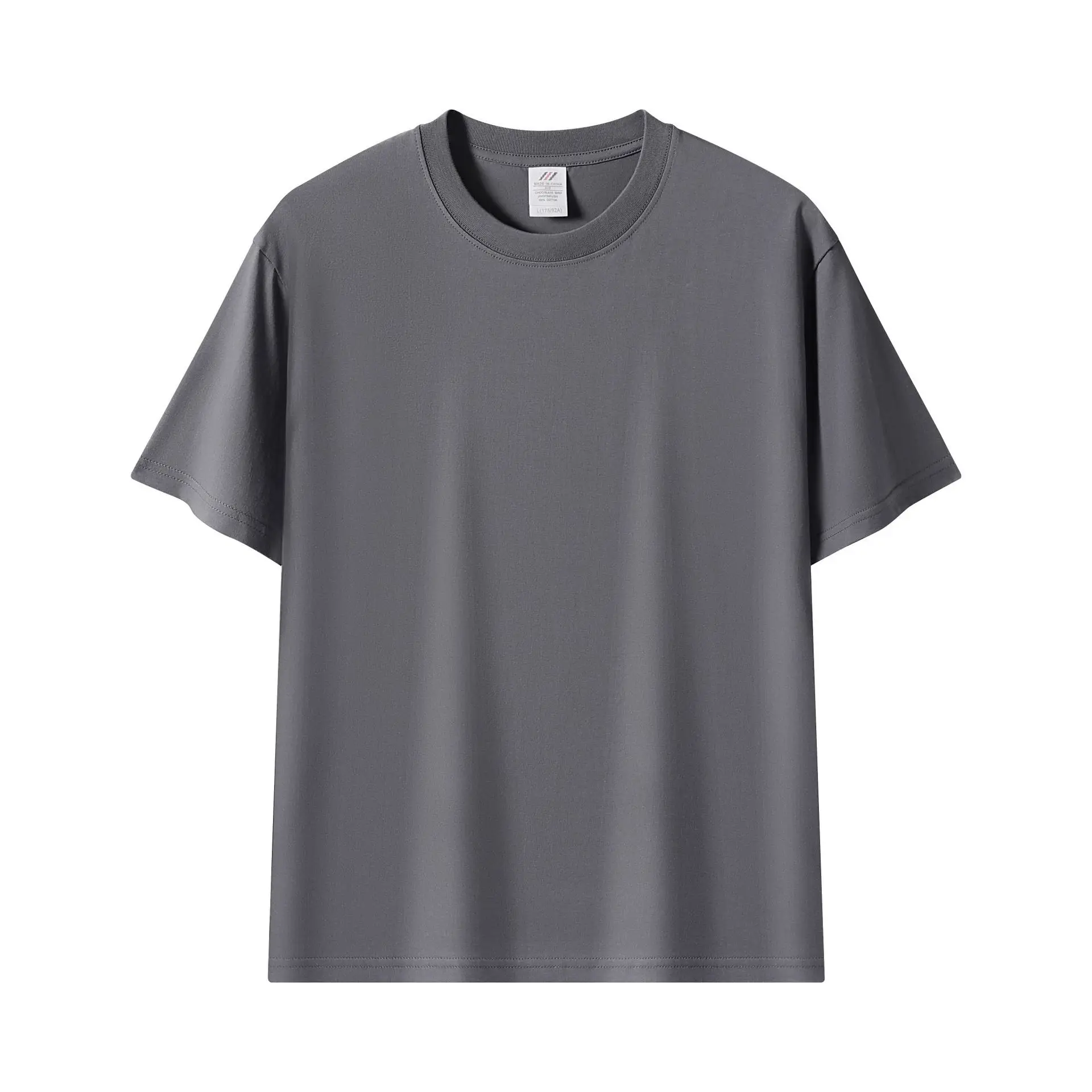 Pink 230g Cotton T-Shirt Unisex Loose Fit