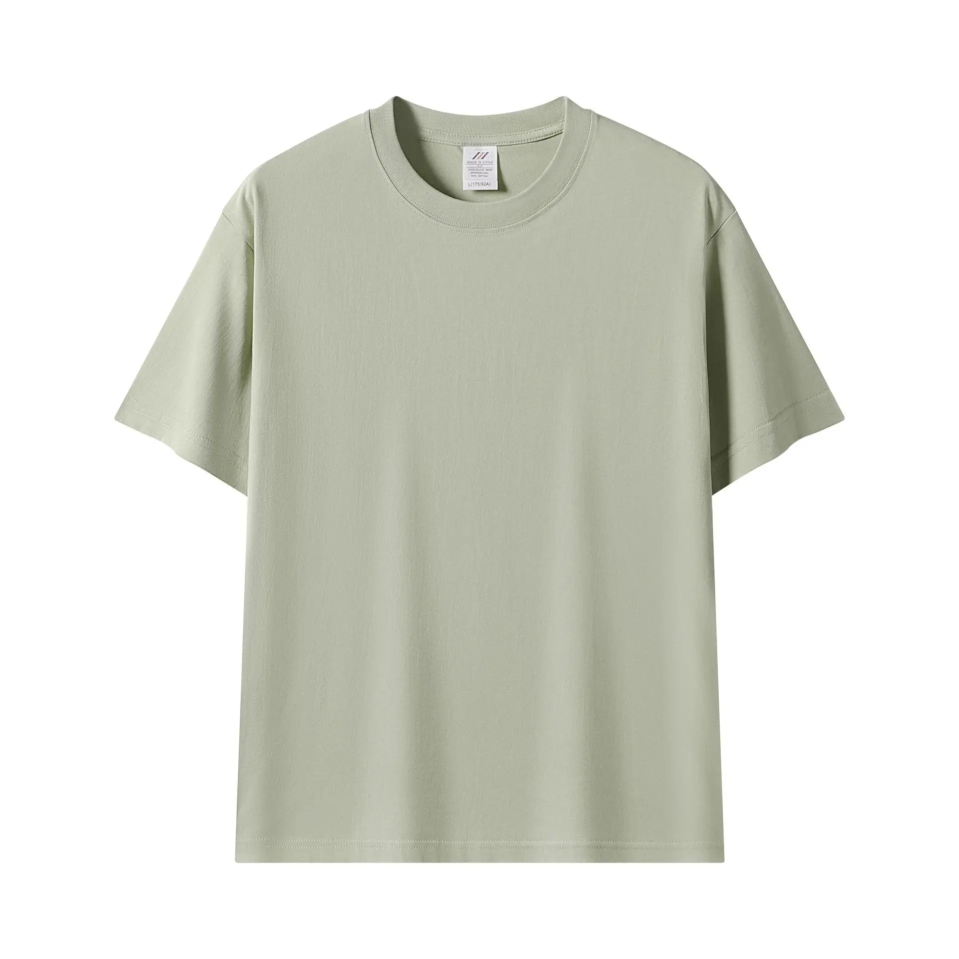Pink 230g Cotton T-Shirt Unisex Loose Fit